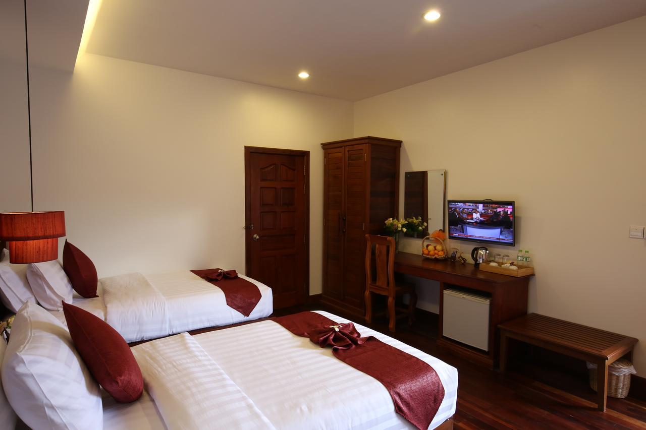 Holy Angkor Deluxe Hotel Siem Reap Eksteriør billede