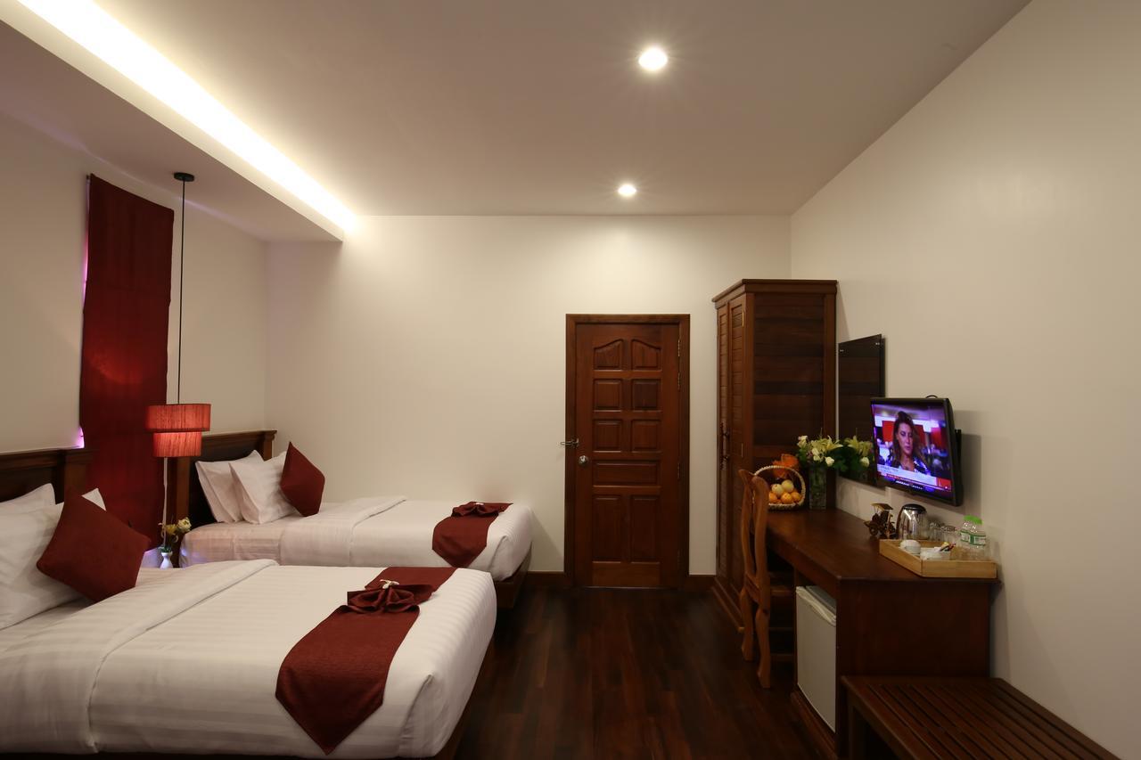Holy Angkor Deluxe Hotel Siem Reap Eksteriør billede